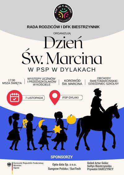 Plakat Św Marcin